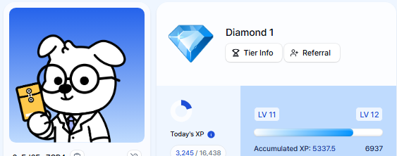 สวัสดีครับ
วันนี้จะพามาเก็บ XP - Game of MITO
ของ Mitosis Testnet จากทาง <a href="/MitosisOrg/">Mitosis</a>  กันครับ

ระยะเวลากิจกรรมคือ 28 Nov - 22 Dec 2024
ทำง่าย ร่วมฟรี รออะไรล่ะครับไปทำกัน
ใครยังไม่ได้เริ่มอย่ารอช้าครับ

ไปที่ testnet.mitosis.org ได้เลย
ฝาก Ref ผมด้วยนะค้าบ FQTS4B