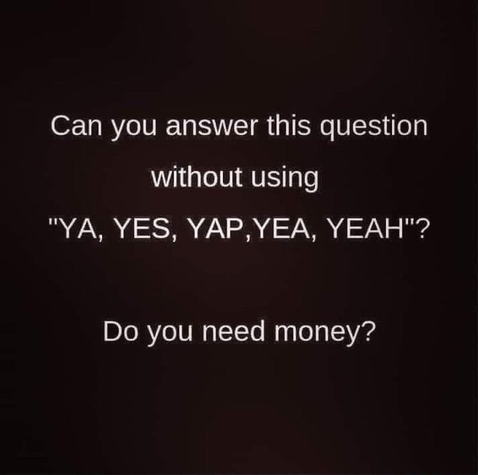 Can you?