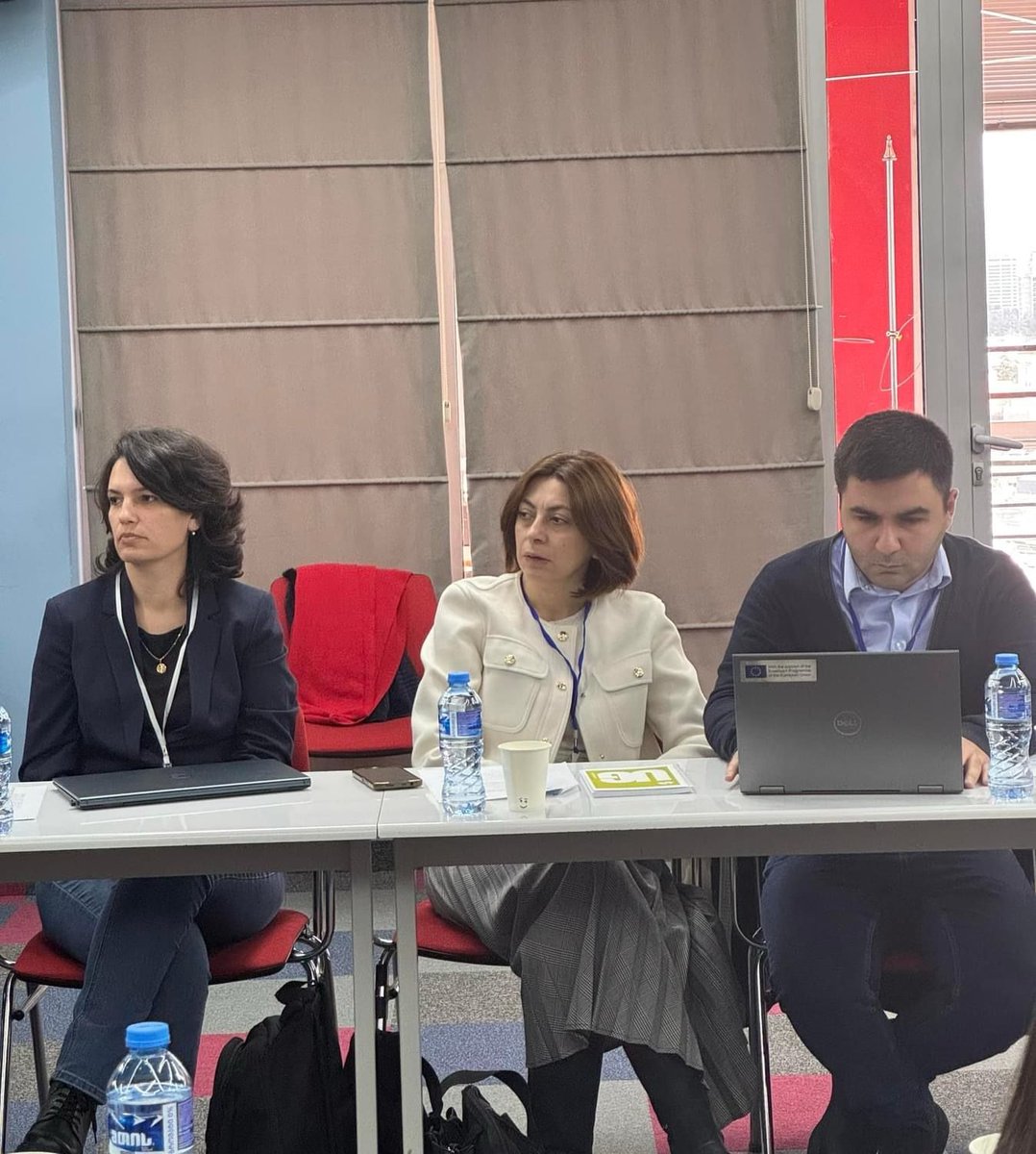 On Nov 29, as part of the Micro-GEAR project, Lilit Sahakyan (CENS Director), David Pipoyan (Head of Informational-Analytical Center for Risk Assessment of Food Chain), &amp; Olga Belyaeva (Head of the Radioecology Department) participated in a workshop in Georgia.
#MicroGEAR #CENS