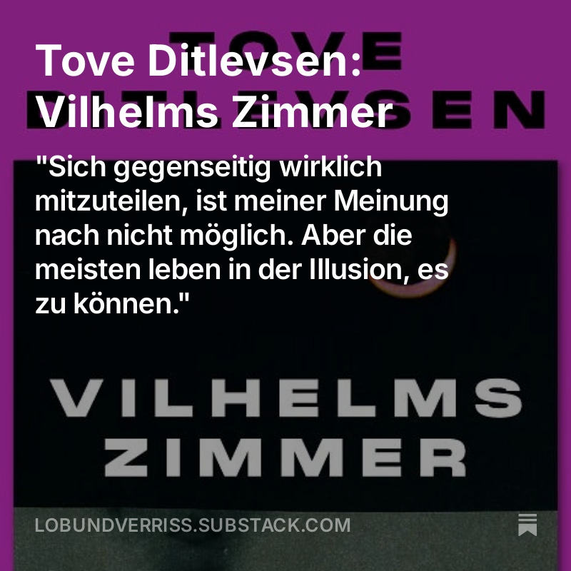 LobundVerriss's tweet photo. Anne Findeisen bleibt sich und der von ihr so geschätzten Tove Ditlevsen treu und bespricht deren letzten Roman, welcher kürzlich auf Deutsch im 
@Aufbau_Verlag  veröffentlicht wurde.

https://t.co/MeD7KRAuTp https://t.co/gqEU7WSbkY