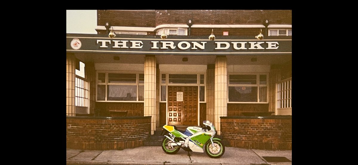 save_duke's tweet photo. This is why we wanted to save the Iron Duke. Kindly donated by Scott Western, taken 1991. The Iron Duke looked superb. It just shows what happens when pubs fall into the hands of companies, who care nothing about our unique British pub heritage. @RogerProtzBeer @CampaignforPubs https://t.co/T5AL7b7IBZ