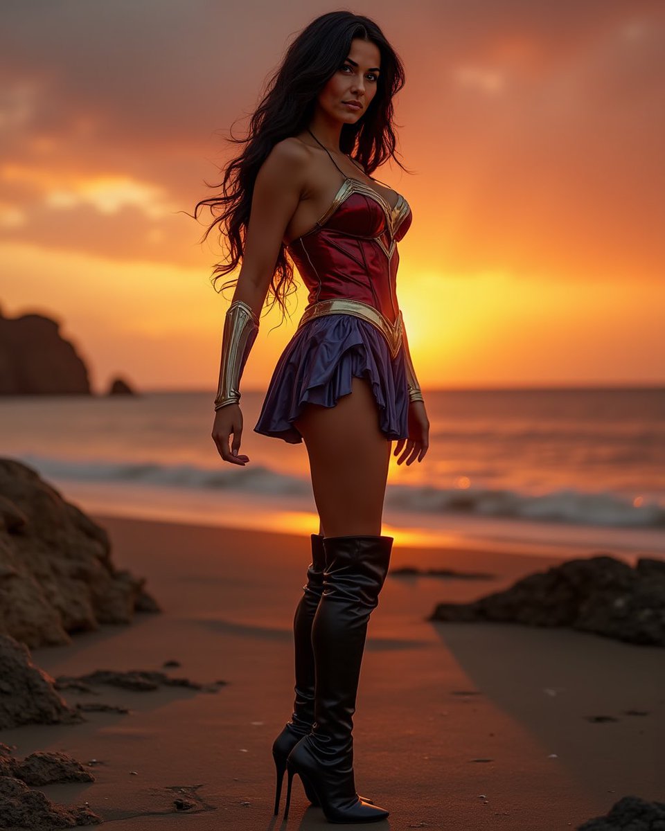 AinatRiciado's tweet photo. 🔥 Wonder Woman IRL! Who’s ready to be saved? 💪😉
RT if she’s your new favorite superhero!

#WonderWoman #SuperheroVibes #CosplayGoals https://t.co/zb2mjow2Jx