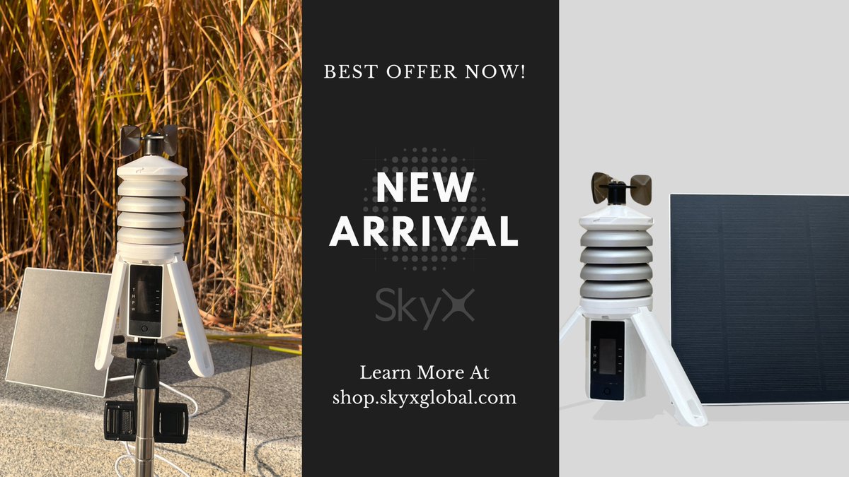 🔔New Arrival For SkyXers! The "SKY-100+Solar Panel" set is available! 
With a simple plug-in🔌, the solar panel can effortlessly power SKY-100 as long as you wish!

🟩Now, it’s time to move green. Place your order now to enjoy the most favorable price at shop.skyxglobal.com
