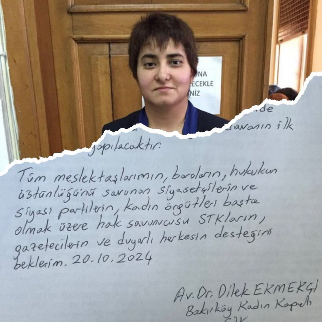 haden öz (@hadenoz) on Twitter photo “Duyarlı herkesin desteğini beklerim!” diye yazmıştı #DilekEkmekçi. 
1 Eylül’den beri tutuklu ve 17  gündür açlık grevinde. 
#DilekEkmekçiyeÖzgürlük “Duyarlı herkesin desteğini beklerim!” diye yazmıştı #DilekEkmekçi. 
1 Eylül’den beri tutuklu ve 17  gündür açlık grevinde. 
#DilekEkmekçiyeÖzgürlük