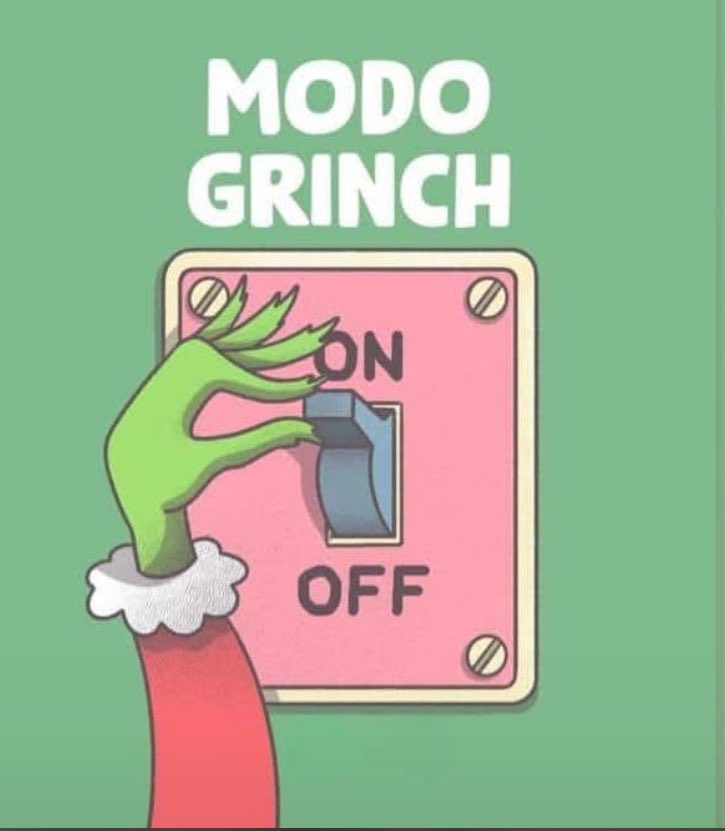 Vamos que nos vamos A por #Diciembre modo #Grinch