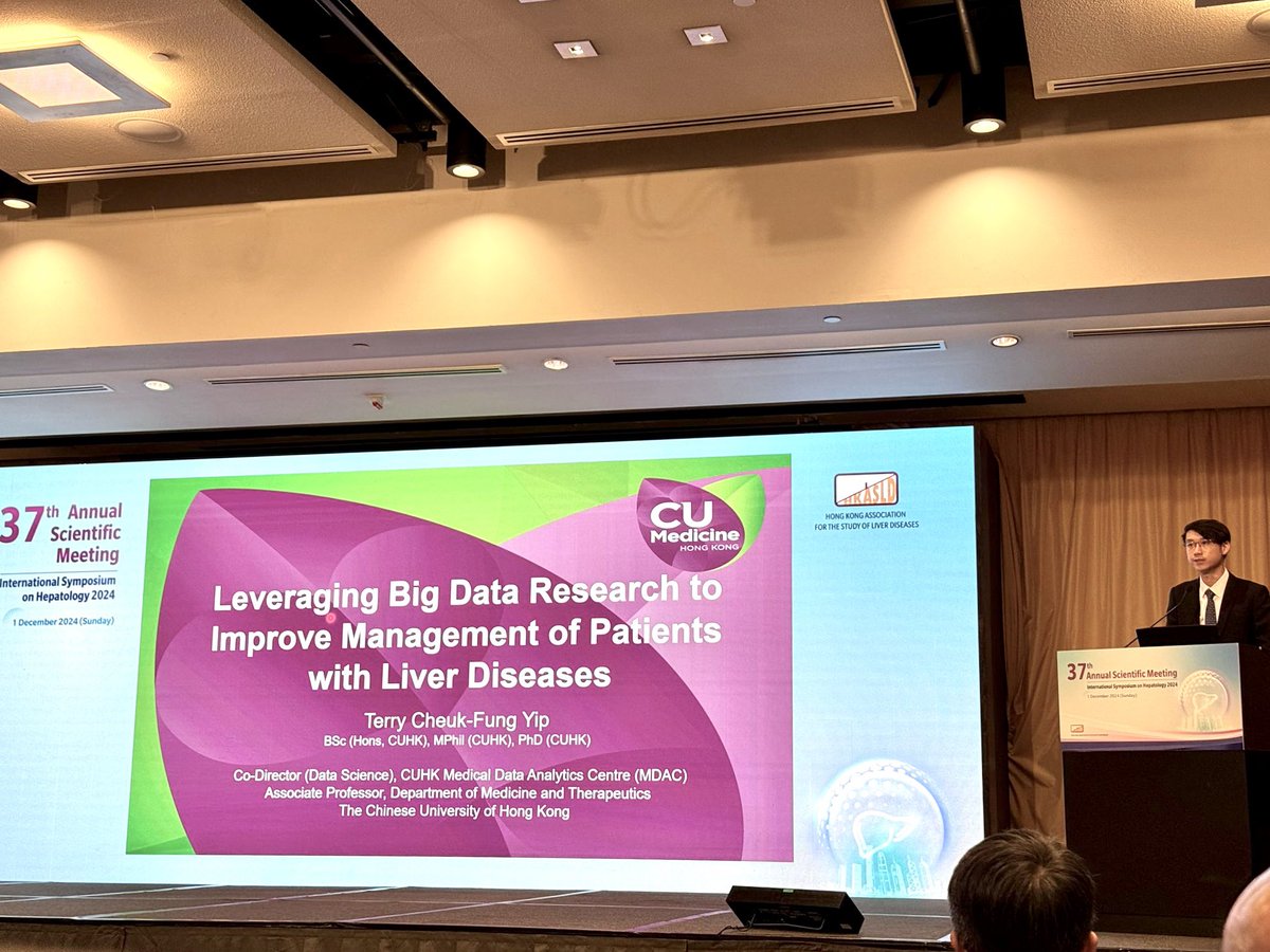 Thomas Reiberger (@reibergerthomas) on Twitter photo 🚨#LiverX
Honored 🙏to attend #HKASLD24 in🇭🇰#HongKong
Hosted by Prof. Grace Wong <a href="/wonglaihung/">Grace Wong</a>
#PortalHypertension Presentation by <a href="/JimmyLaiCT/">Jimmy Che-To Lai</a>
#MASLD State-of-the-Art 🏆Lecture by <a href="/VWSWong/">Vincent Wong</a>
<a href="/TerryYip12/">Terry Cheuk-Fung Yip</a> on #BigData ⌨️Research in #LiverDisease
Discussion on <a href="/BavenoCoop/">The Baveno Cooperation: an EASL Consortium</a> Research 🚨#LiverX
Honored 🙏to attend #HKASLD24 in🇭🇰#HongKong
Hosted by Prof. Grace Wong <a href="/wonglaihung/">Grace Wong</a>
#PortalHypertension Presentation by <a href="/JimmyLaiCT/">Jimmy Che-To Lai</a>
#MASLD State-of-the-Art 🏆Lecture by <a href="/VWSWong/">Vincent Wong</a>
<a href="/TerryYip12/">Terry Cheuk-Fung Yip</a> on #BigData ⌨️Research in #LiverDisease
Discussion on <a href="/BavenoCoop/">The Baveno Cooperation: an EASL Consortium</a> Research