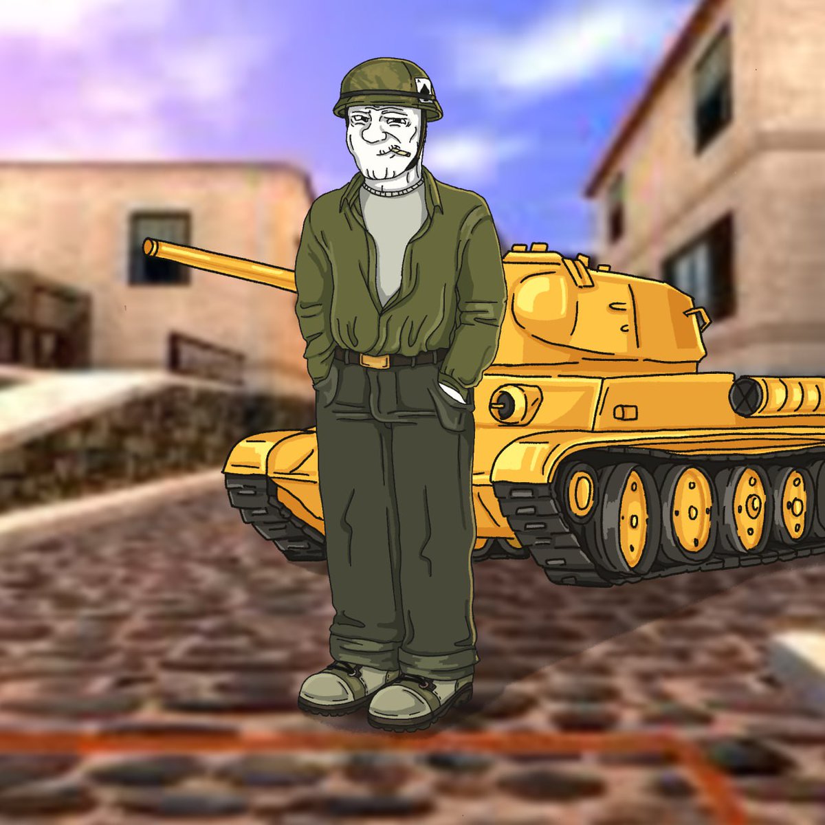 mrreier's tweet photo. If you're really as chill as you say, why aren't you in the trenches, brother?
πͺπ«‘π§±
@warwojak
CA:
AbNzAEiA7zbNngcUFL92b7vEAUtJscSPwAiWV38Apump
TG:
https://t.co/78qHipBzit
Art by @nickvrnn
#SOULJAK #CHILLGUY #BORNTOFEEL https://t.co/5GB1O7QnCB