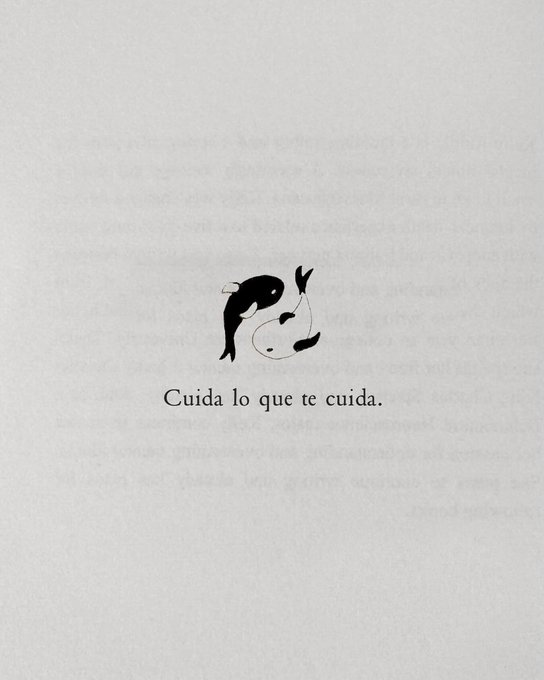 cuida lo que te cuida