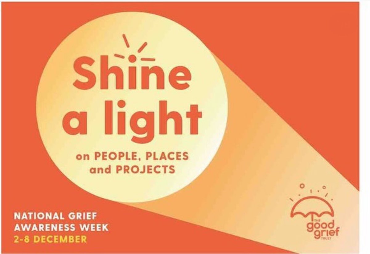 Today is the start of #NationalGriefAwarenessWeek 2024! 

At such a difficult time of year the aim of this week is to help those grieving to know they are supported.  

We show the bereaved where to turn for Help and Hope and open conversations around death and dying.

Please