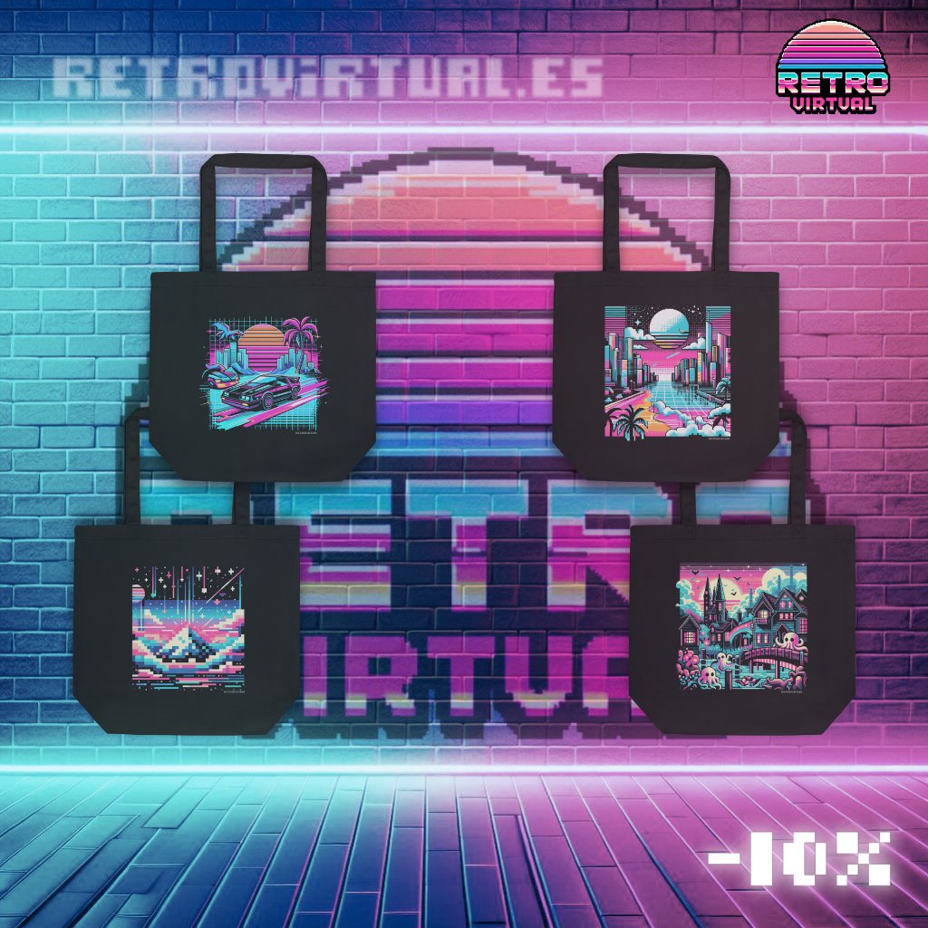 RetroVirtualX's tweet image. 🌟 ¡OFERTAS DE LA SEMANA! 🌟

👾📢 ¡Llegan las ofertas de la semana de @RetroVirtualX!🎊👜🤯👕🎊

🌐 ¡Entra en la web y descubre los descuentos que te esperan esta semana!

🚗🐙🌆🦋✨⛰️🌇🦖🚙
#Retrovirtual #OfertasDeLaSemana #ModaUnisex #PixelArt #MarcaDeRopa #Descuentos #Compras