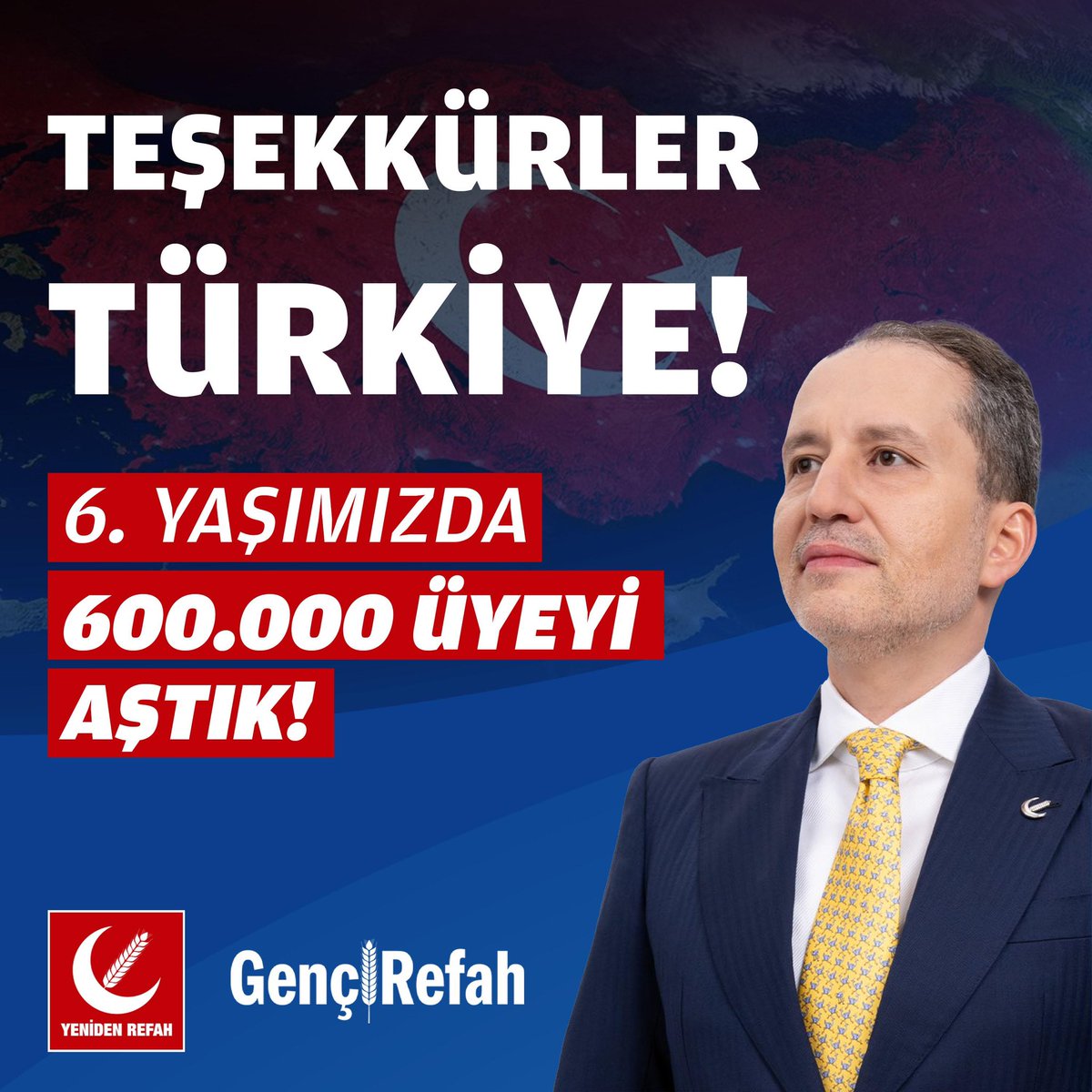 Teşekkürler Türkiye 👏🏻
600.000 Üyeyi geçtik ..

Durmak yok.. Hedef 1 Milyon Üye