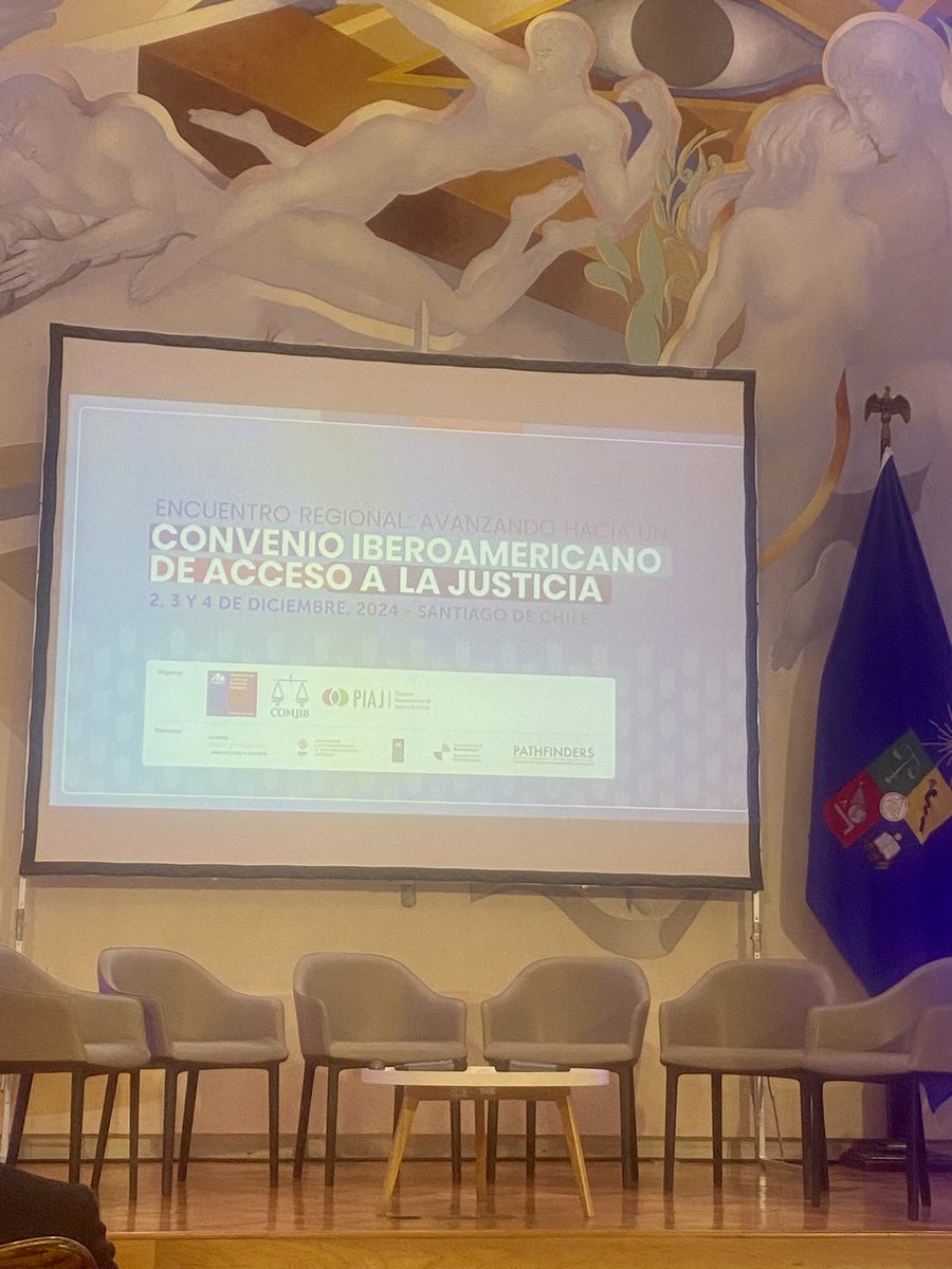 luberco's tweet image. Comenzando en 🇨🇱 el encuentro regional “Avanzando hacia un convenio Iberoamerocano de acceso a la justicia” con mucha esperanza. Por primera vez, el empoderamiento jurídico se incluye como parte esencial del acceso a la justicia @GlobalNamati @ComjibOficial