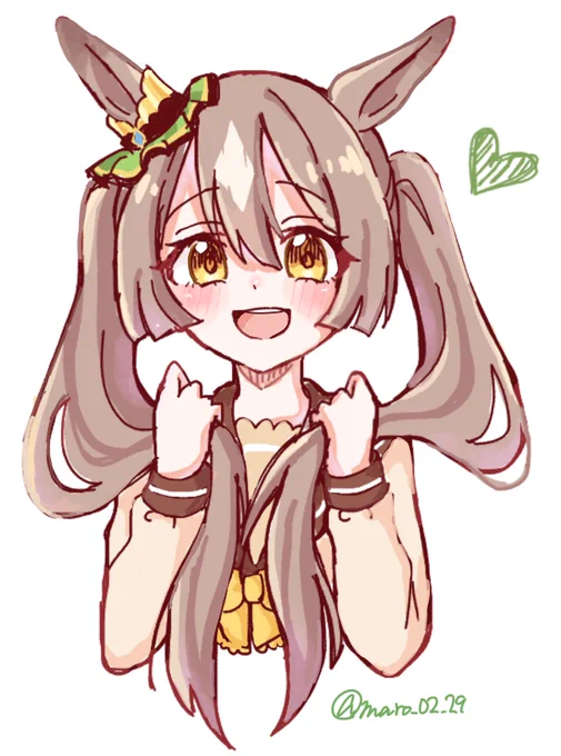ツインテダイヤちゃん  #サトノダイヤモンド  #ウマ娘 
