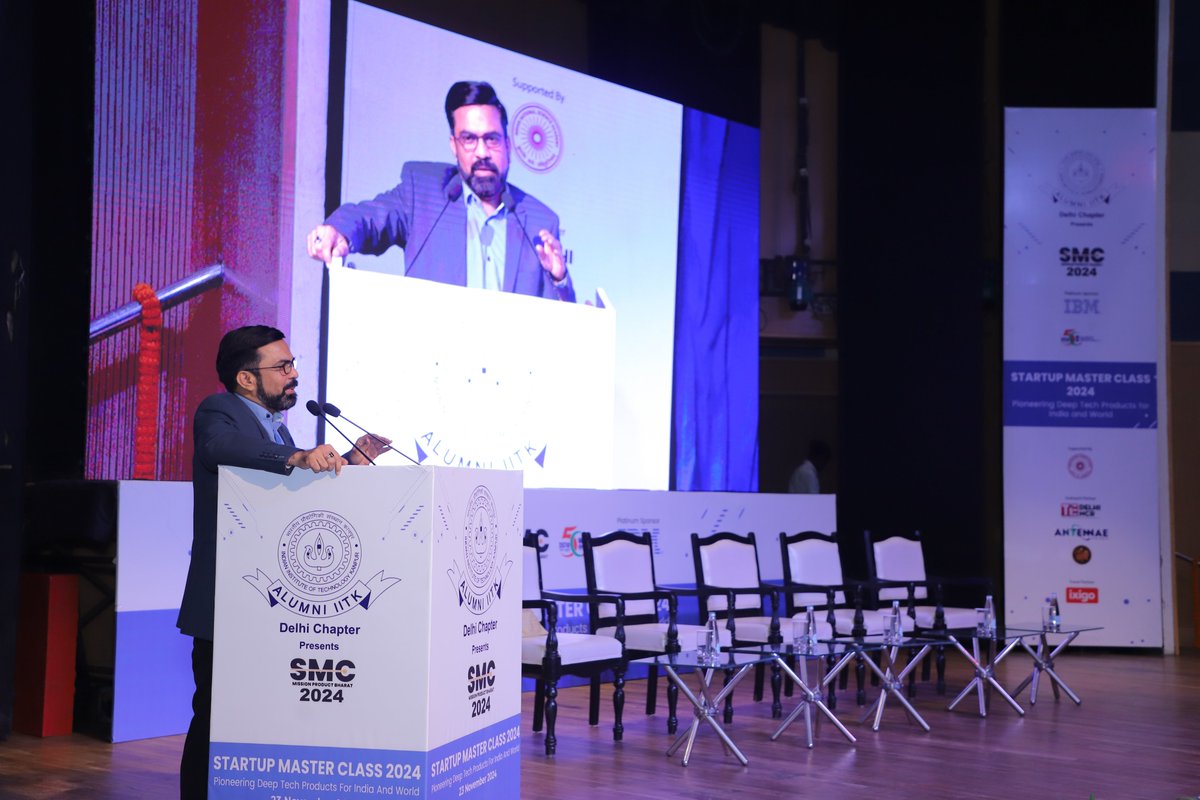 CyberDubey's tweet photo. Honored to be part of the Startup Master Class organized by the IIT Kanpur Alumni Association, Delhi Chapter, at Ambedkar International Center.  #MakersLab #QuantumSecurity #MakersLabTechMahindra #HiddenFiles #Atharva #HackCrimesOnlineAmazonPrime https://t.co/o8TWQuXLUQ