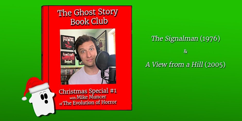 Weds 11 December - 7.15pm (UK)

LIVE-STREAMED episode of my podcast The Ghost Story Book Club with the brilliant <a href="/TheMovieMike/">Mike Muncer</a>  of <a href="/EvolutionPod/">The Evolution Of Horror</a>   

Grab your spot...