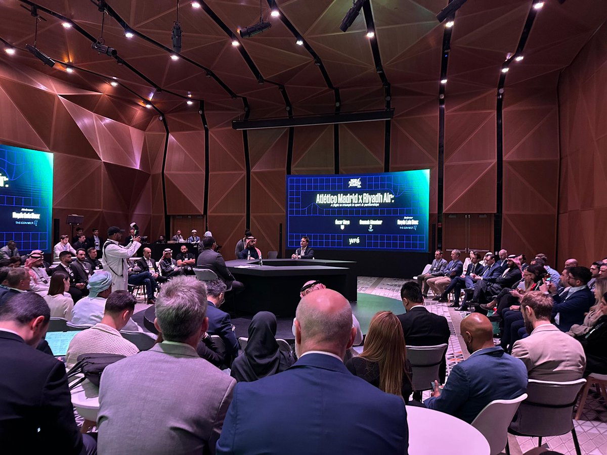 GOB - Guardians Of The Ball (@gobvirtual) on Twitter photo 🗣️⚽️ We are at the World football Summit in Riyadh, our Managing Director in Middle East has joined one of the Most Top football events in the Middle East.
<a href="/WFSummit/">World Football Summit</a>
<a href="/saudiFF/">الاتحاد السعودي لكرة القدم</a>
#WFSAsia
#FootballIndustry 🗣️⚽️ We are at the World football Summit in Riyadh, our Managing Director in Middle East has joined one of the Most Top football events in the Middle East.
<a href="/WFSummit/">World Football Summit</a>
<a href="/saudiFF/">الاتحاد السعودي لكرة القدم</a>
#WFSAsia
#FootballIndustry