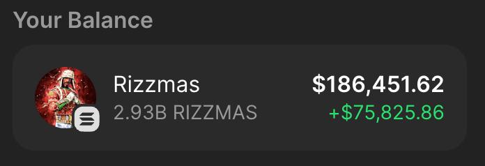 Marebecky's tweet photo. Thanks #Rizzmas for Airdrop https://t.co/joAiadknl8 https://t.co/hIzZZC1wJO