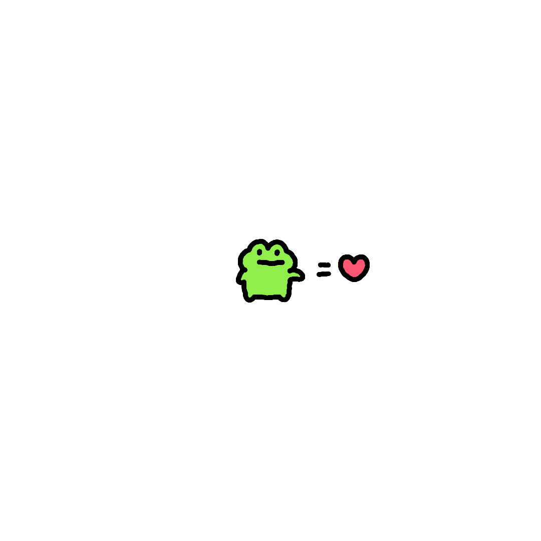 dricstudio's tweet photo. 🐸                         ❤️🐸 https://t.co/ggrGCYeJ3M