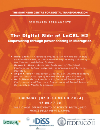 Explore "𝘛𝘩𝘦 𝘋𝘪𝘨𝘪𝘵𝘢𝘭 𝘚𝘪𝘥𝘦 𝘰𝘧 𝘓𝘰𝘊𝘌𝘓-𝘏2" in our upcoming hybrid event! 🌍💻

📅 Thu 05 Dec, 15:00-17:00 (CET)
📍 Aula Ovale &amp; online 

Get the access link here 👉 loom.ly/0iu-Rtw

#HorizonEU <a href="/UninaIT/">Unina Federico II</a> <a href="/LifeAtLUMS/">LUMS</a> <a href="/CEA_Officiel/">CEA</a> #UniversitedeGabes