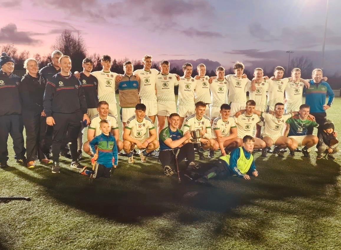 Well done to the ⁦<a href="/MurroeBoher/">Murroe Boher GAA</a>⁩ lads on becoming county U-20 champions from all the team here ⁦<a href="/FrankHoganSkoda/">FrankHogan-Skoda</a>⁩ 👏👏