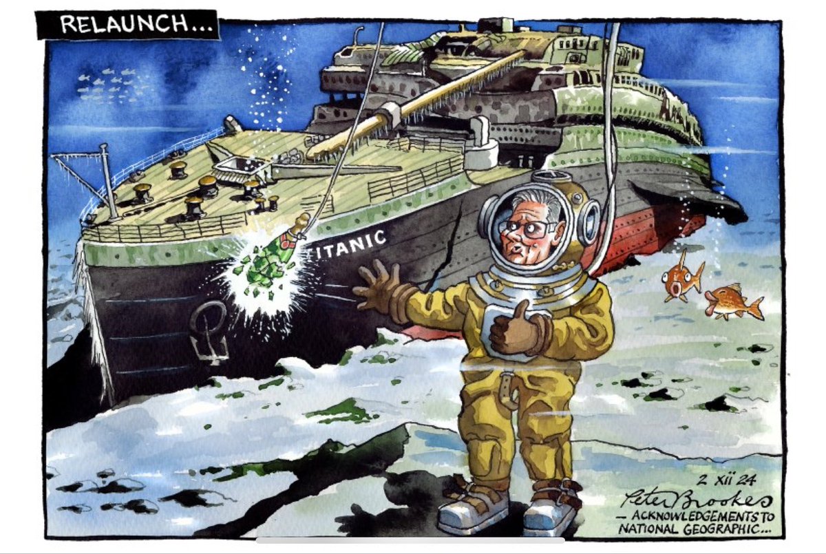 Ridiculously undemocratic that <a href="/Keir_Starmer/">Keir Starmer</a> thinks he can raise the Brexitanic with a 🇺🇸 FTA by forcing us to eat chlorinated chicken and hormone fed beef.

He’s totally out of step with this country and our values.

#No