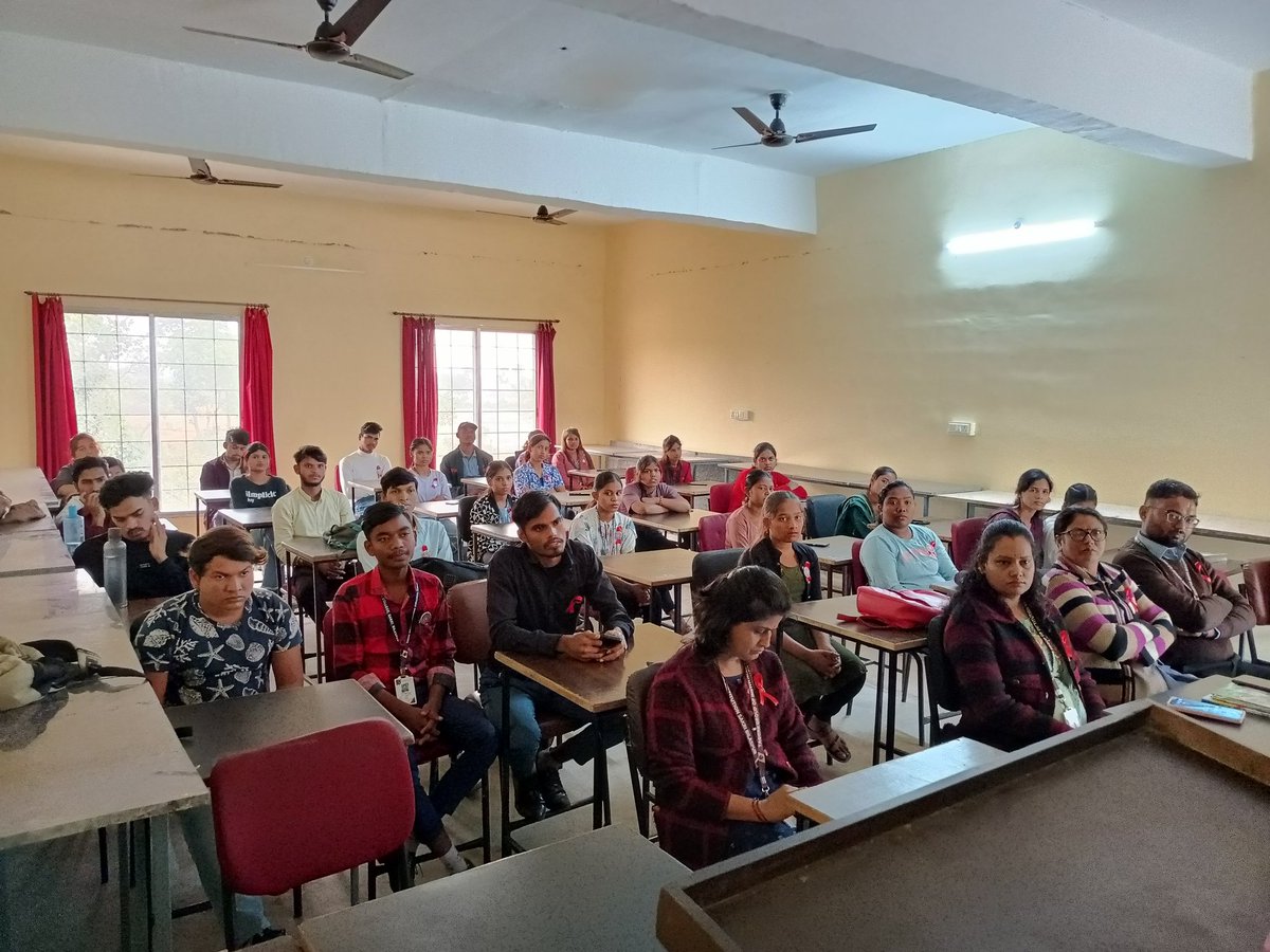 An awareness program was organized on the occasion of AIDS Day by NSS unit at Usha Devi Memorial College,Sakri, Bilaspur, CG. <a href="/manojsinha812/">Manoj Sinha</a>