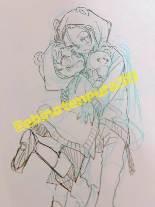くまさん…のとうさか…ちゃ…かきたい 