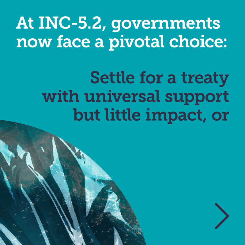 circulareconomy's tweet photo. Despite the determined efforts of the Chair and government representatives, countries did not reach a final agreement at the fifth round of negotiations (#INC5) for a global plastics treaty. Read the Foundation's statement on the outcome here: https://t.co/8gNJ5qhNrq