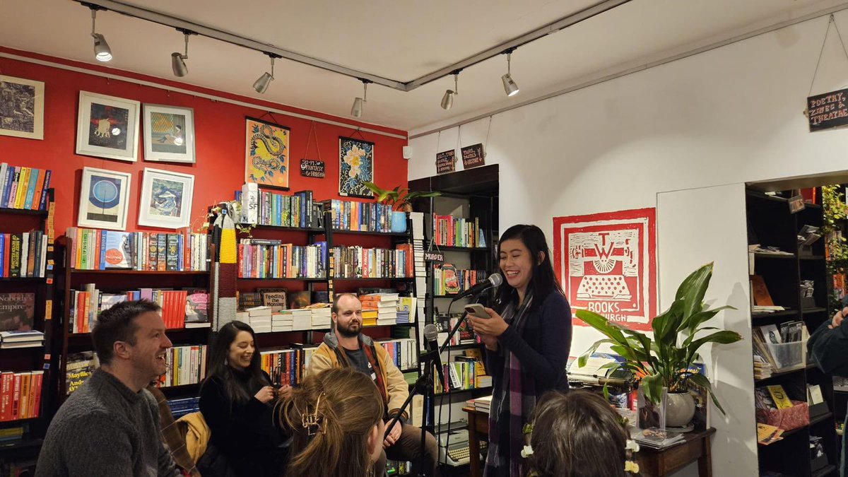 Interpret (@interpretmag) on Twitter photo We had a wonderful evening of collaborative poetry with <a href="/OutcropPoetry/">Outcrop Poetry</a> at <a href="/tweetwronger/">Typewronger Books</a> 📝
Thank you to all of the readers, writers and audience members for making the event! We had a wonderful evening of collaborative poetry with <a href="/OutcropPoetry/">Outcrop Poetry</a> at <a href="/tweetwronger/">Typewronger Books</a> 📝
Thank you to all of the readers, writers and audience members for making the event!