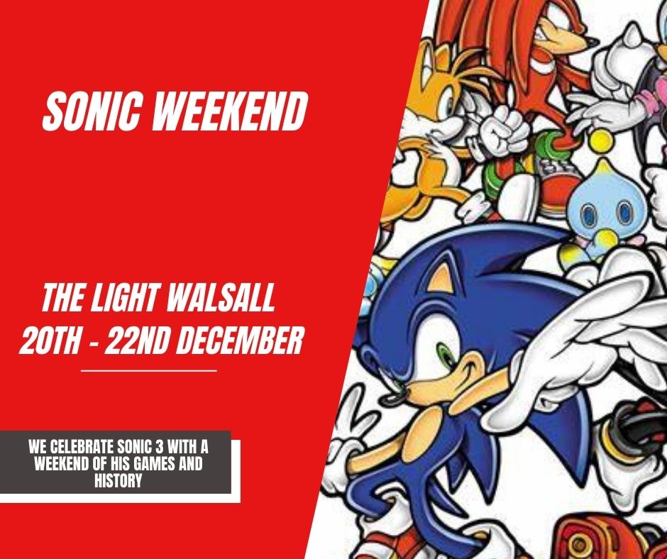 With the Upcoming Sonic 3 @LightWalsall has got me running 3 gaming days back to back with the blue blurs history :D
