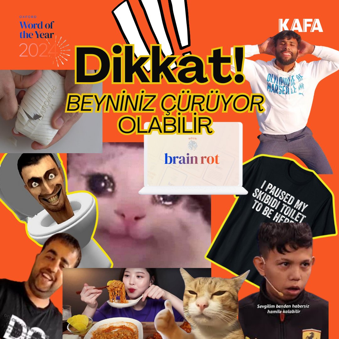 Sabun kesme videolarından slime'lara, mukbang videolarına; Zamanınızı Instagram ve TikTok'ta zihninizi hiç kullanmamanızı gerektirecek içerikleri tüketerek mi geçiriyorsunuz?

Öyleyse Oxford'un 2024'ün kelimesi seçtiği "beyin çürümesi"nden muzdarip olabilirsiniz.

Gelin,