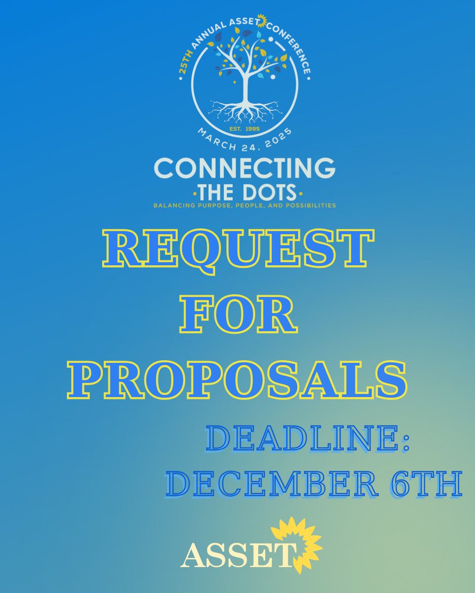 Visit assetny.org/conference/ to submit a Request for Proposal! Deadline is Friday, December 6th!  #assetny