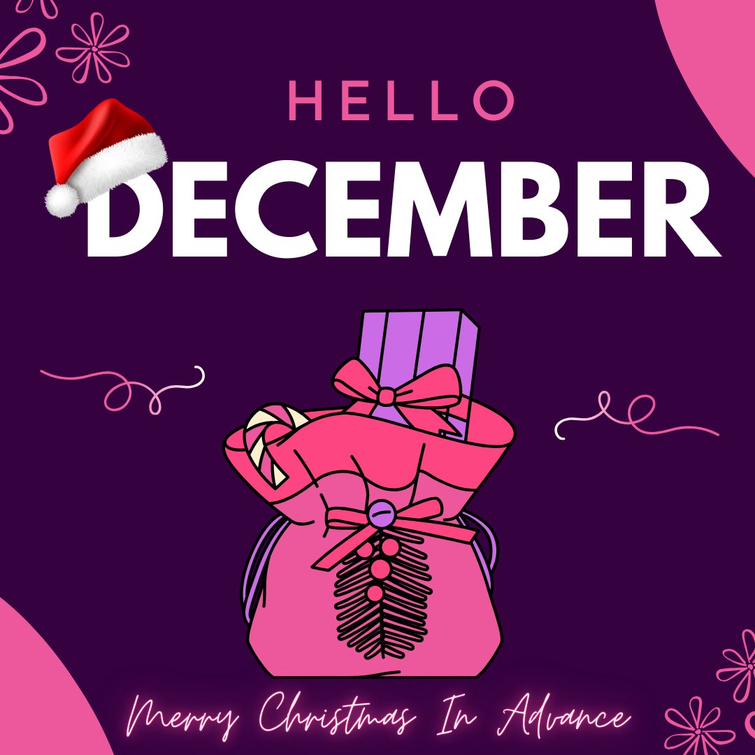 TechByFay's tweet image. Hello December! 🎄✨ 
A month of joy, reflection, and new beginnings. Let’s wrap up the year with gratitude and step into the season of magic and possibilities! ❄️❤️ #December2024