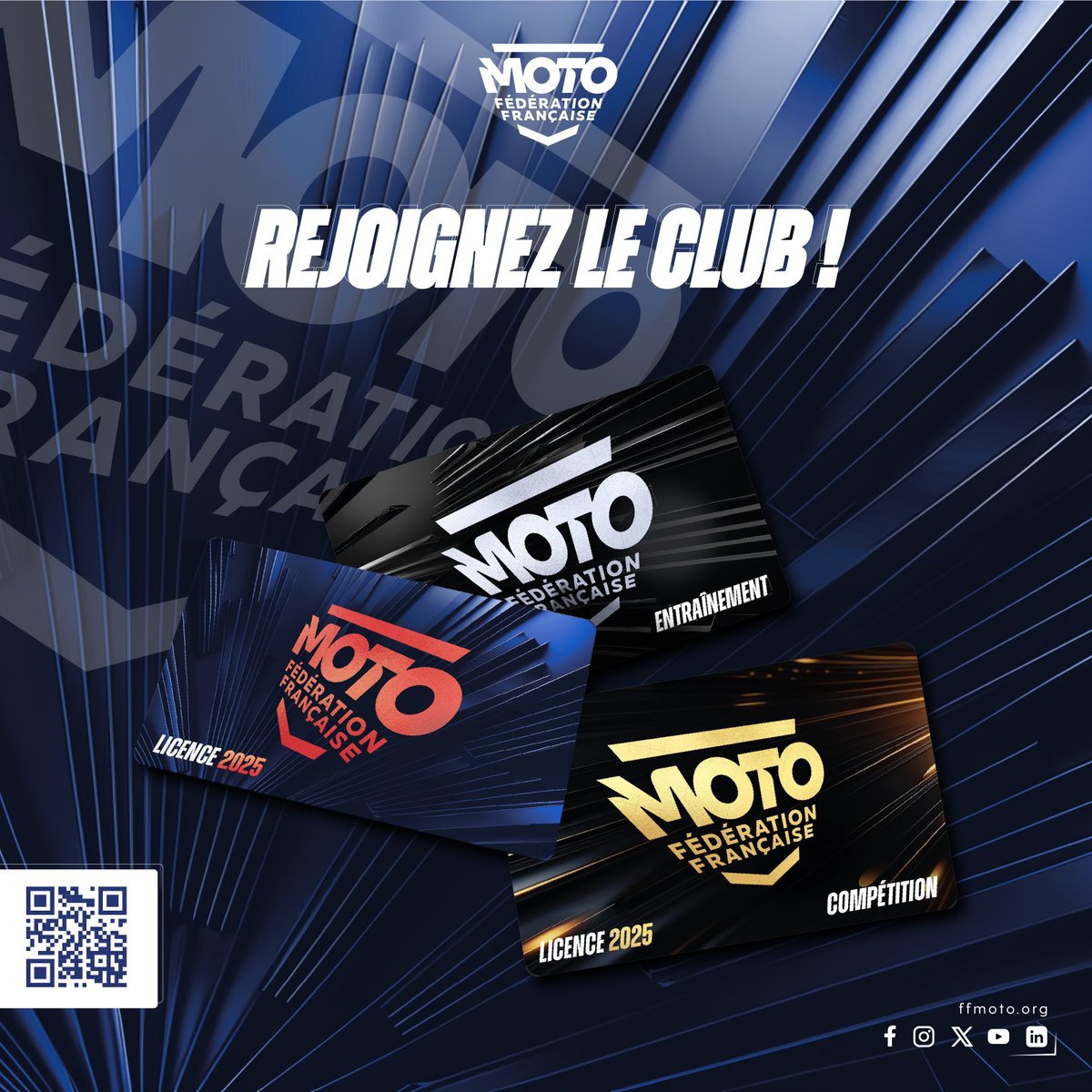 📷 𝐋𝐢𝐜𝐞𝐧𝐜𝐞𝐬 𝟐𝟎𝟐𝟓 : 𝐋’𝐨𝐮𝐯𝐞𝐫𝐭𝐮𝐫𝐞 𝐨𝐟𝐟𝐢𝐜𝐢𝐞𝐥𝐥𝐞 𝐞𝐬𝐭 𝐥𝐚̀ !
📷 C’est le moment de prendre votre licence FFM pour 2025 !
Ne tardez pas, lancez votre saison dès maintenant 📷 Prenez votre licence ici bit.ly/4eTIDKJ !
#ffmoto #passionmoto