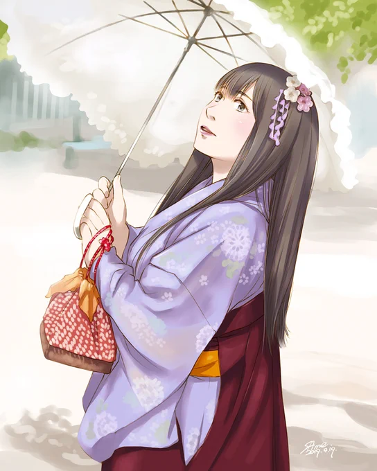 #お前のふざけた絵と真面目な絵を比較してみろふざけた、というと語弊があるけど 