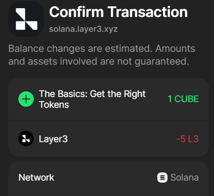 เก็ง Event ใหญ่ 5 ธันวา ที่เคยเกริ่นๆไว้ว่าอาจมี Airdrop 

คือแอคหลัก SOL บอกจะมี Season 5-12 ธันวา แล้ว Layer3 ก็บอกจะมี Event 5 ธันวาเหมือนกัน แล้วก่อนหน้าก็ประกาศร่วมมือกับ SOL เปิด Layer3 SOL มาแล้วด้วย ผมเลยคิดว่าทำ Quest ไว้ไม่เสียหาย (มีต่อ) ...