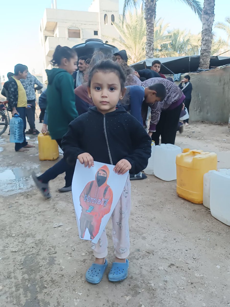 hmei7_Defacer's tweet photo. Kami membantu air minum 2 Tanki untuk anak2 di Gaza dan kami mengumpulkan beberapa orang dalam live untuk membantu menyalurkan langsung dalam gift Alhamdulillah tersalurkan https://t.co/vXocu8izkl