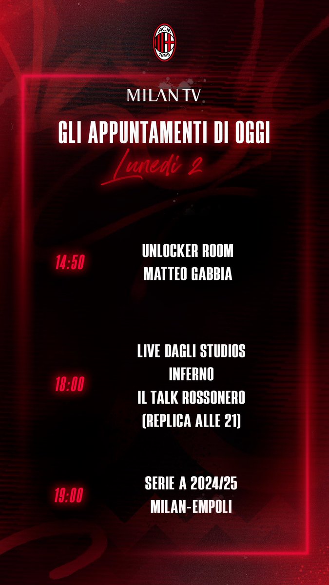 Milan TV tweet media