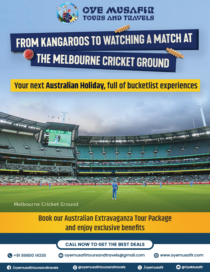 OyeMusafir's tweet photo. Every year on 26th December, Australia celebrates Boxing Day—a favourite holiday which has nothing to do with actual boxing – and everything, with irresistible shopping deals, movies, day-outs and traditional gifting galore! 

#BoxingDay #BoxingDayTest #BoxingDayTestMelbourne https://t.co/p42ysawMsP
