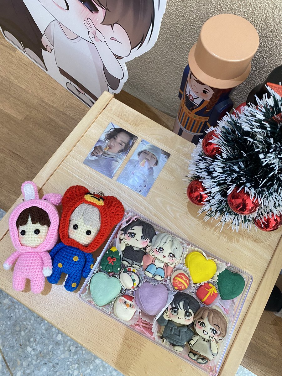 งานน่ารักมั่กๆๆๆ คาเฟ่มู้ดดีมาก 🥰🫣ชอบมั่กๆๆๆ💜✨🎄#7EUyourTEsmileAMO_kvym