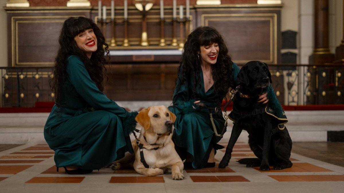 guidedogs's tweet image. Thank you to our amazing supporters @ClassicalTwins - raising an amazing £1,245 for Guide Dogs from ticket sales and collections at their recent concert - &quot;A Night at the Musicals&quot; Our volunteers (and dogs!) had a wonderful time 🎶