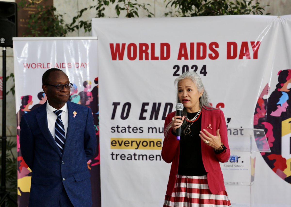 UNFPAEthiopia's tweet photo. Today, on #WorldAIDSDay, we emphasized the importance of 'Taking the rights path'—one that upholds human rights, equity, and universal access.

By breaking stigma &amp; ensuring equitable healthcare, we can #EndAIDS.

Together, we can make a difference! 

@UNAIDS @UNFPA #WAD2024 🌍❤️ https://t.co/5QeoCsZQig