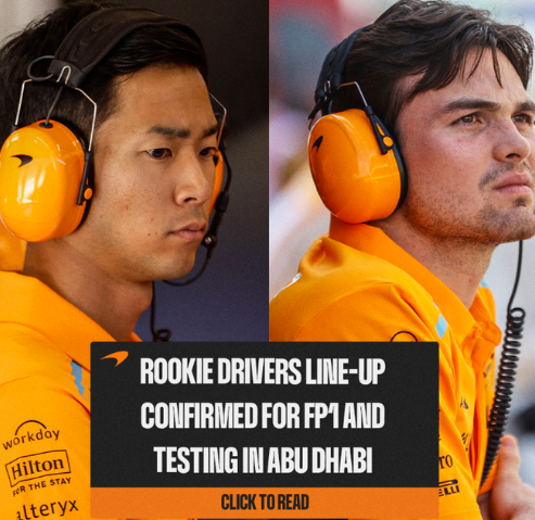 alemaru_F1's tweet photo. 【速報】公式

平川　亮選手

アブダビFP1で
マクラーレンに乗る https://t.co/1dtcyrrDE4