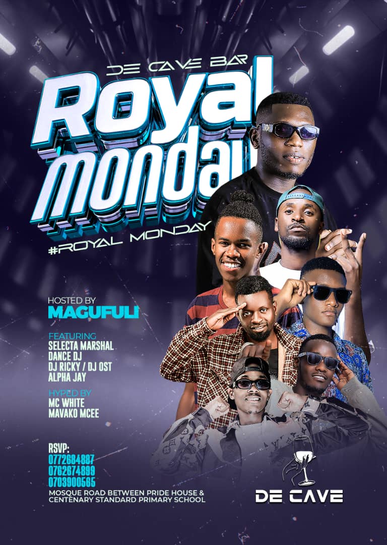 NkoreEvents's tweet photo. Mondays are for @DeCaveBar 
#RoyalMondays 
Come through for amazing fan🔥🔥🔥 https://t.co/zlZ3RhRgZ3