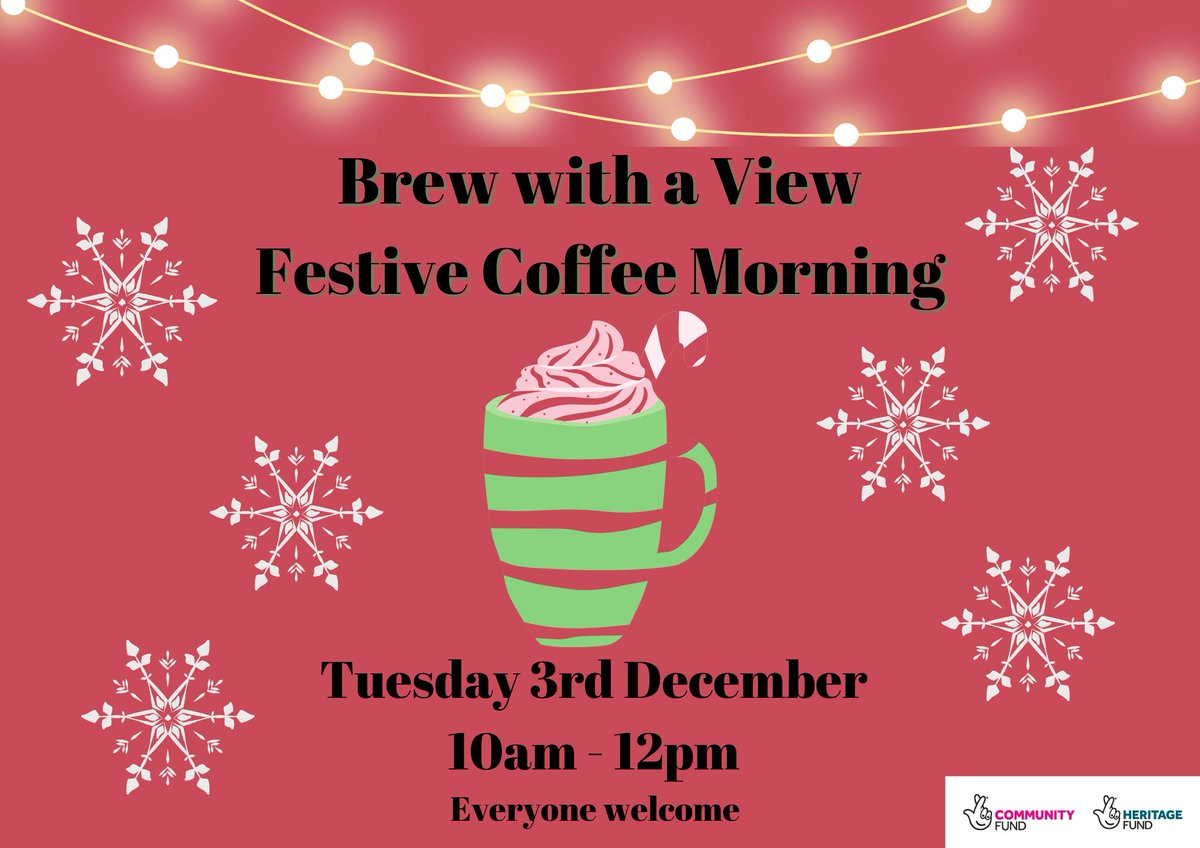South Cliff Gardens (@hlfscgardens) on Twitter photo 🎄Join us tomorrow for a festive "Brew with a View", enjoy a warm welcome, friendly conversation, a just for fun quiz and of course a cupper of your choice. Everyone welcome.🎄
<a href="/HeritageFundUK/">The National Lottery Heritage Fund</a> <a href="/HeritageFundNOR/">The National Lottery Heritage Fund North</a> <a href="/TNLComFund/">The National Lottery Community Fund</a> <a href="/DiscoverCoast/">Discover Yorkshire Coast</a> 🎄Join us tomorrow for a festive "Brew with a View", enjoy a warm welcome, friendly conversation, a just for fun quiz and of course a cupper of your choice. Everyone welcome.🎄
<a href="/HeritageFundUK/">The National Lottery Heritage Fund</a> <a href="/HeritageFundNOR/">The National Lottery Heritage Fund North</a> <a href="/TNLComFund/">The National Lottery Community Fund</a> <a href="/DiscoverCoast/">Discover Yorkshire Coast</a>