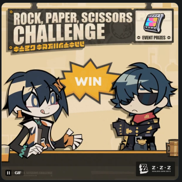 snithcin's tweet photo. @ZZZ_EN UID: 1000173870 #zzzero #RockPaperScissorsChallenge https://t.co/AiHcxLpuAU