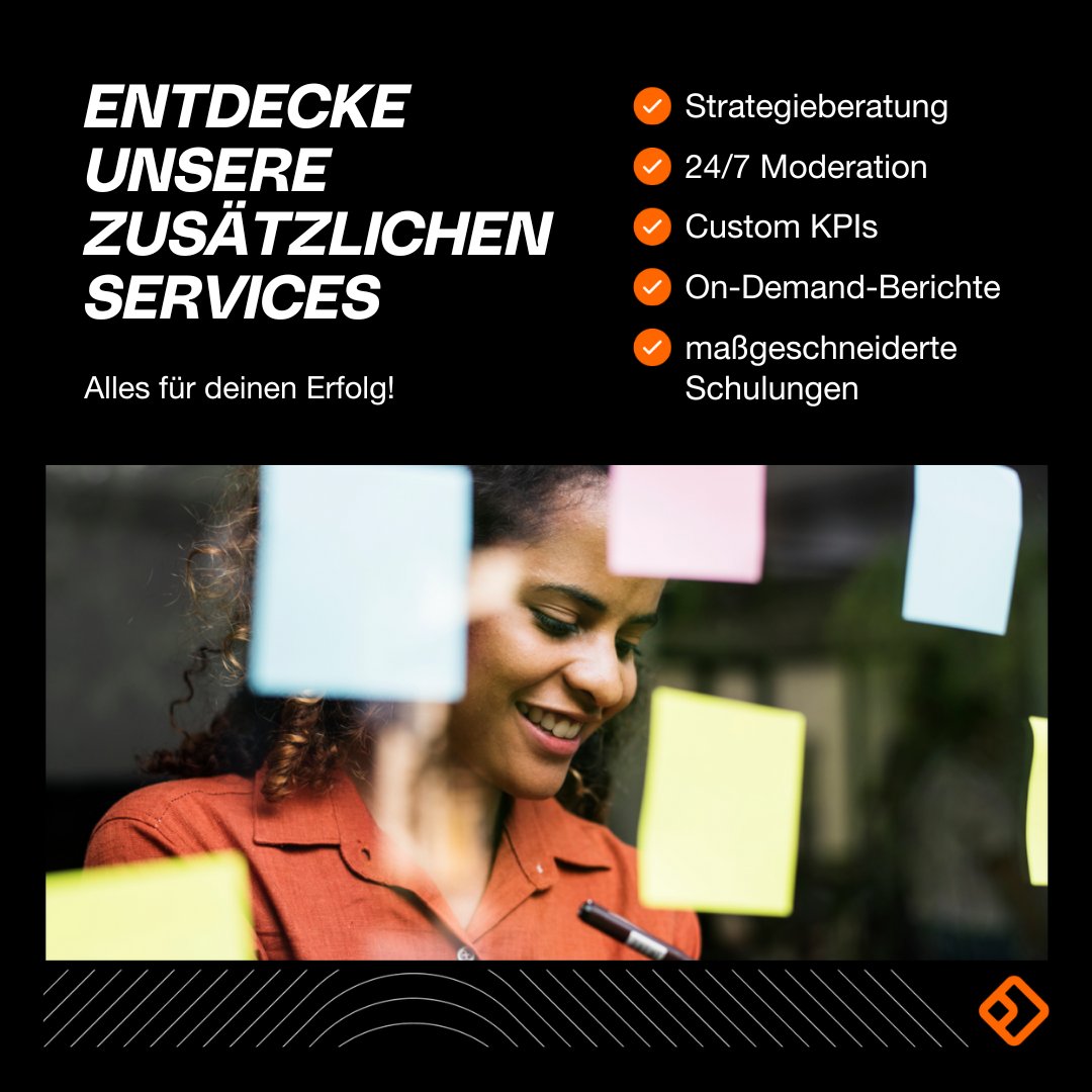 🚀 Bring dein Social Media Game aufs nächste Level: Entdecke unsere exklusiven Services!

✨ 24/7 Moderation, individuelle Trainings, On-Demand Reports und mehr – perfekt abgestimmt auf deine Strategie.

👉 Jetzt mehr erfahren und Demo anfordern: facelift-bbt.com/de/demo