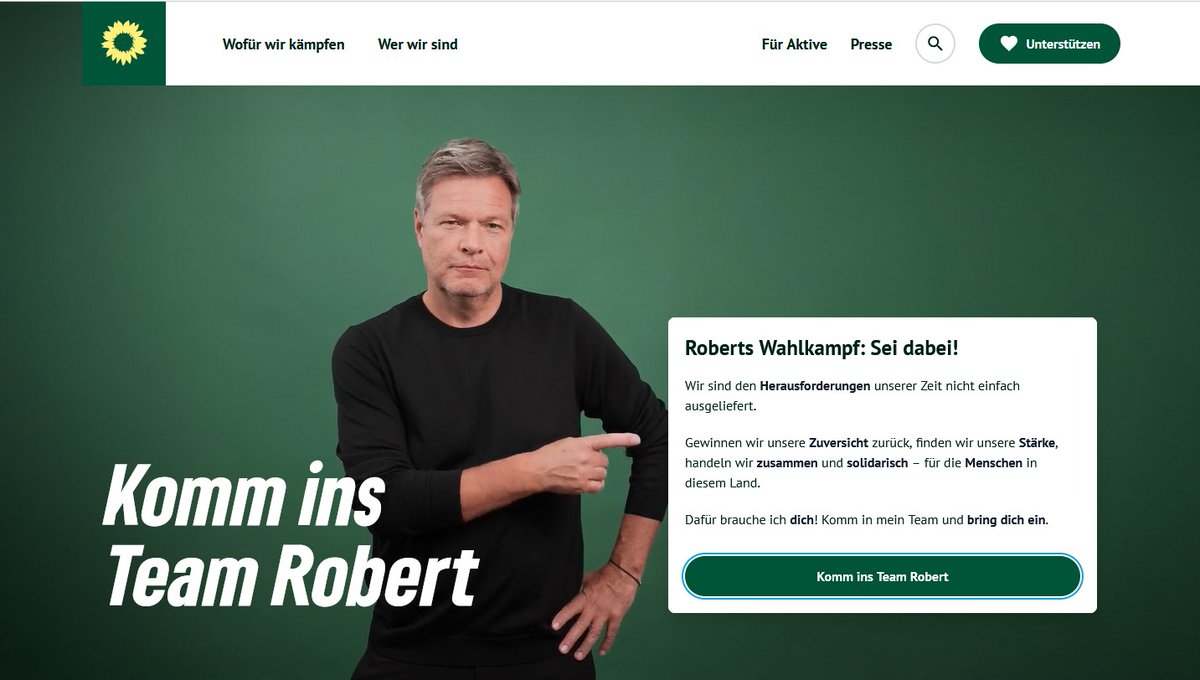 Martin Fuchs 🦊 (@wahl_beobachter) on Twitter photo Das politische Vorfeld wird zur #btw25 wichtiger denn je.
Wie man Sympathisant:innen smart einbindet, um das Momentum zu nutzen & die digitale Welle zu reiten, zeigen gerade <a href="/Die_Gruenen/">BÜNDNIS 90/DIE GRÜNEN</a>:
Seit dem #AmpelAus 20.000 neue Mitglieder & 50.000 im #TeamRobert.
Ein Thread🧵
1/6 Das politische Vorfeld wird zur #btw25 wichtiger denn je.
Wie man Sympathisant:innen smart einbindet, um das Momentum zu nutzen & die digitale Welle zu reiten, zeigen gerade <a href="/Die_Gruenen/">BÜNDNIS 90/DIE GRÜNEN</a>:
Seit dem #AmpelAus 20.000 neue Mitglieder & 50.000 im #TeamRobert.
Ein Thread🧵
1/6