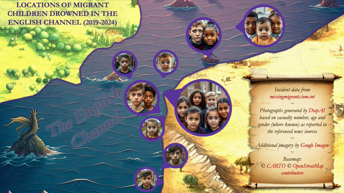 🗺#30daymapchallenge🌎
Day 30: The final map

Wrapping up 2024 with a creation from Christoph - a powerful map that combines an important message and AI. This image speaks volumes, conveying more than words ever could.