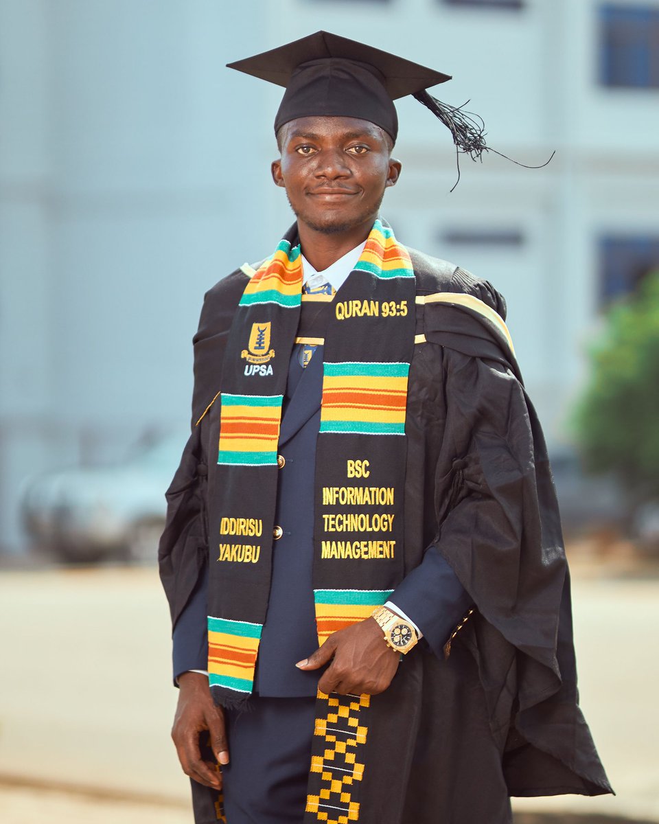 northletsgo's tweet photo. Congratulations, Iddirisu Yakubu, on your well-deserved graduation
You are an exemplary model of dedication and hard work. Let's Go North is proud of you! 🎊🥳 https://t.co/vbP6qKqEOl
